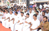 Protest against &rsquo;harassment&rsquo; of passengers from Kasaragod at MIA